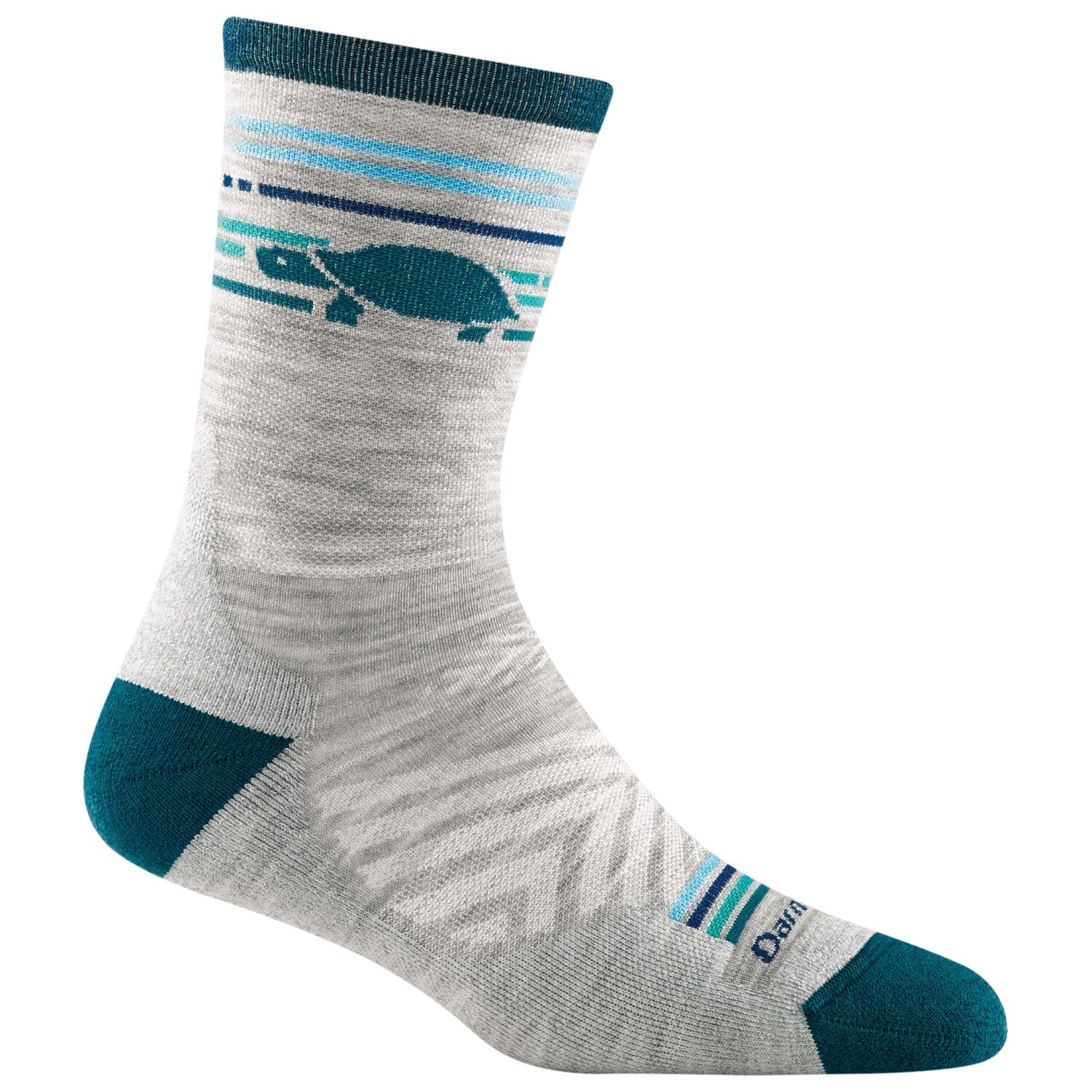 

Носки для бега Darn Tough Pacer Micro Crew Ultra LW w. Cushion, серый