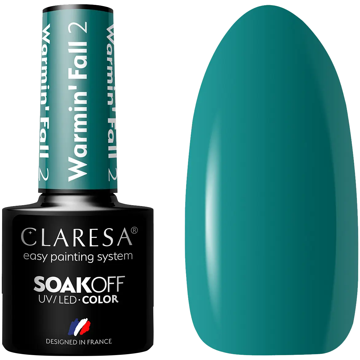 

Гибридный лак 2 Claresa Warmin' Fall, 5 гр