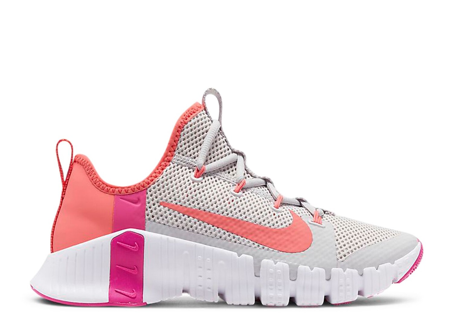 

Кроссовки Nike Wmns Free Metcon 3 'Vast Grey Fire Pink', серый