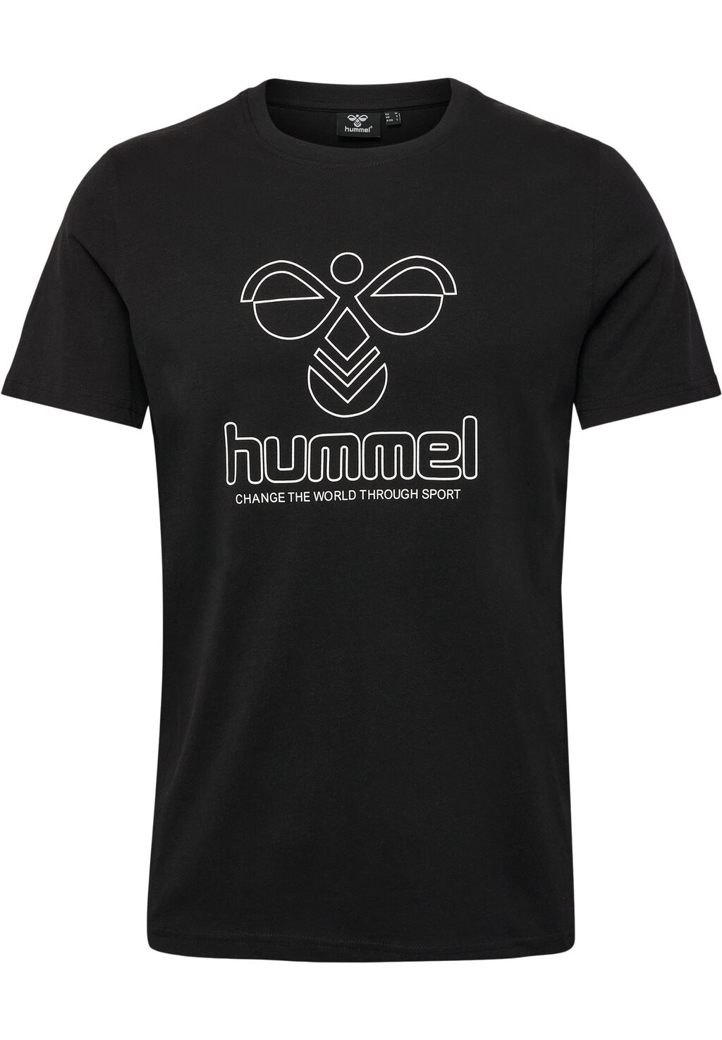 

Футболка с принтом Hummel, черный