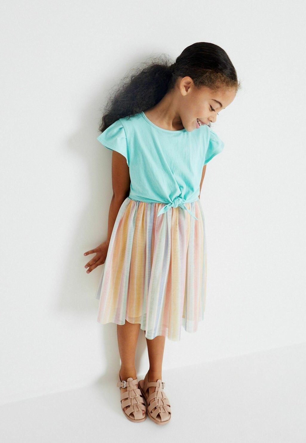 

Летнее платье Skirt Dress Next, цвет teal blue rainbow