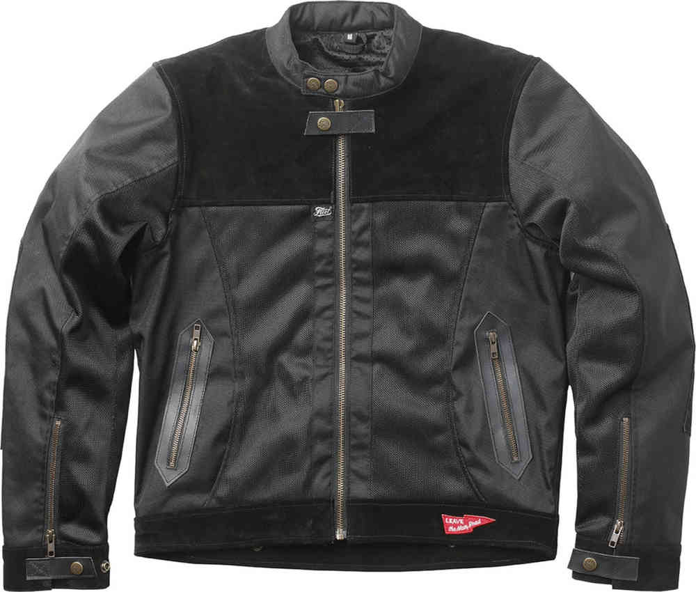 Мотоциклетная текстильная куртка Arizona Fuel, черный