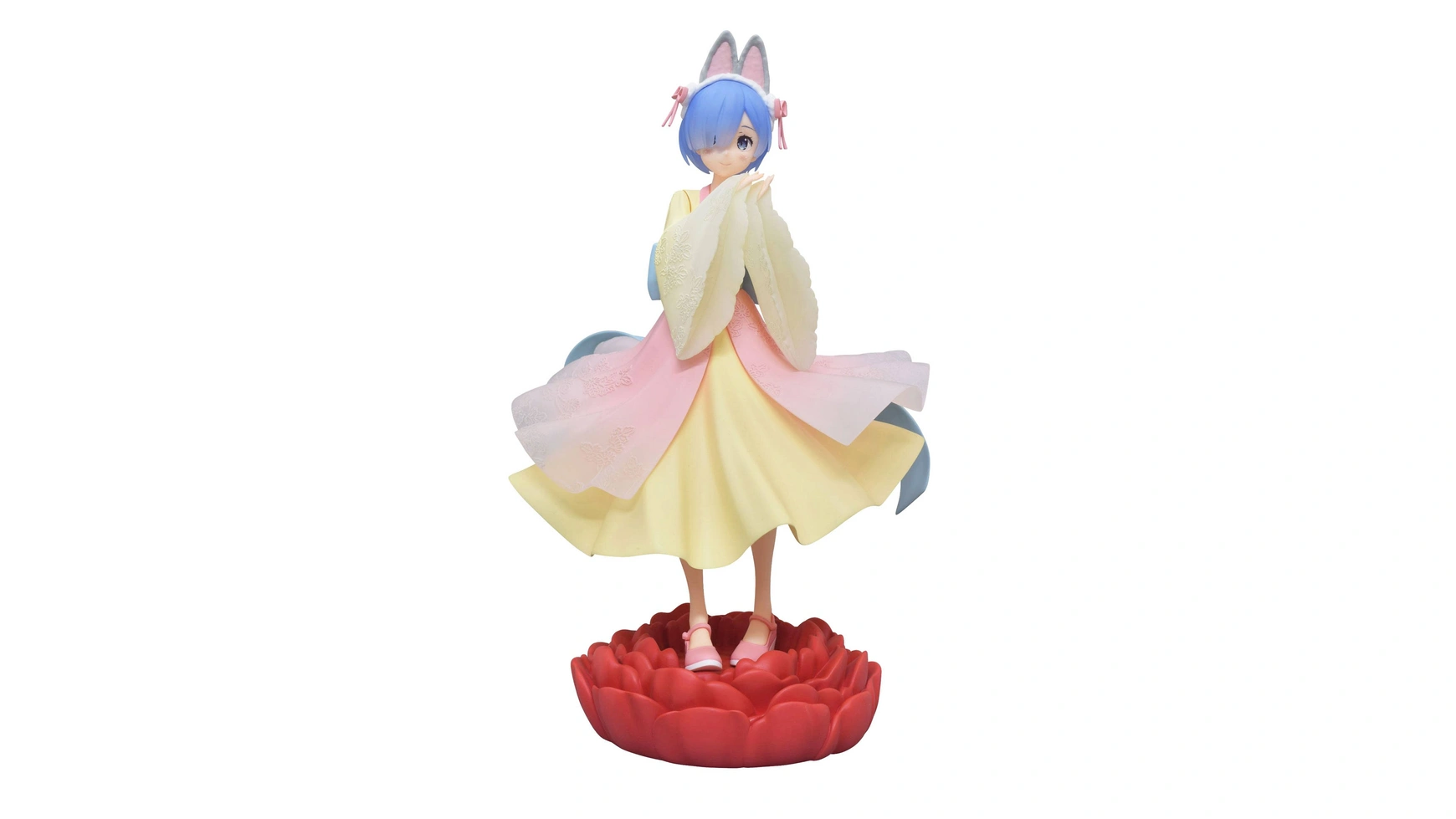 

Re Zero Начало жизни в другом мире Статуя из ПВХ Рем Маленькая девочка-кролик 21 см