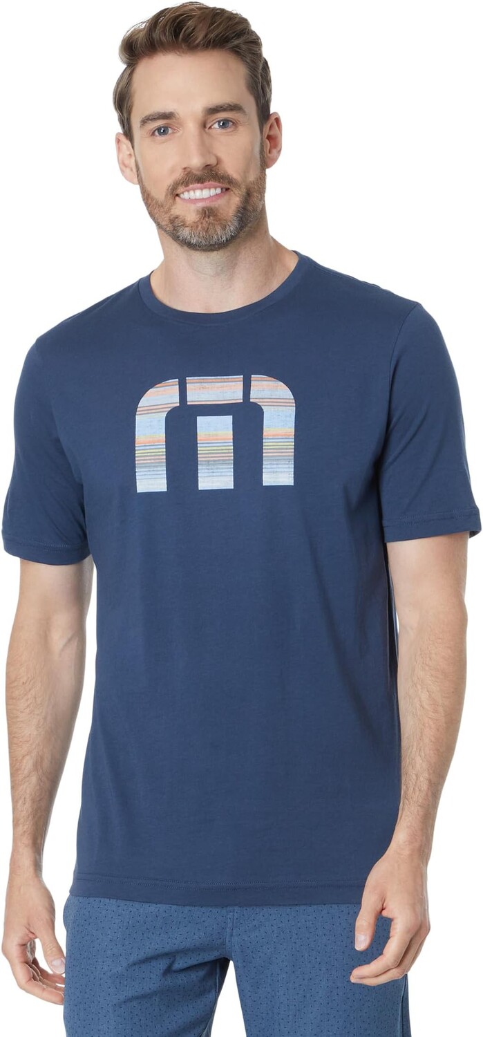 

Футболка TravisMathew Seaglass, цвет Dress Blues