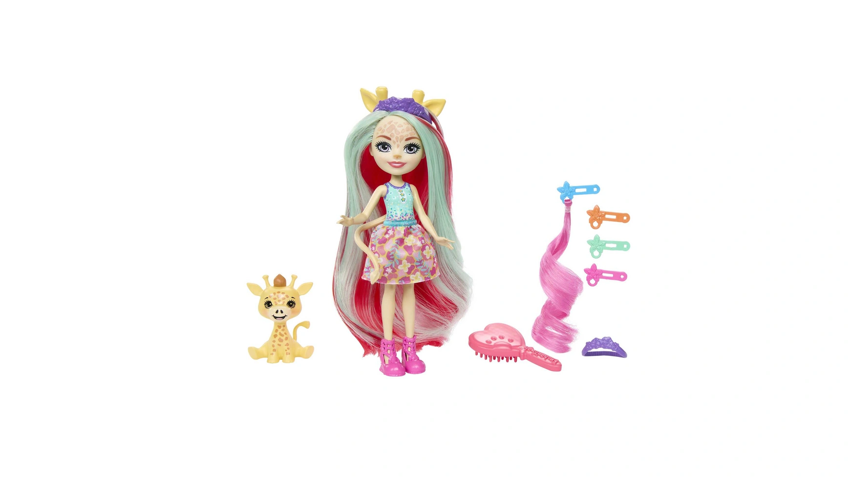 

Кукла enchantimals жираф делюкс Mattel