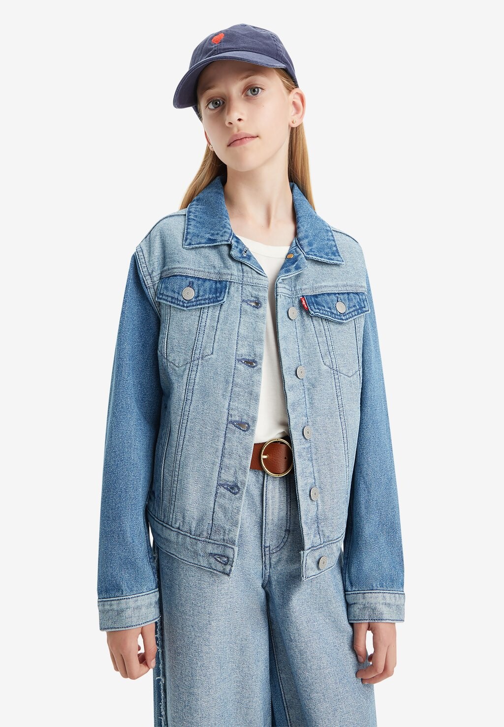

КУРТКА INSIDE OUT TRUCKER – Джинсовая куртка INSIDE OUT TRUCKER JACKET Levi's, цвет feeling fancy