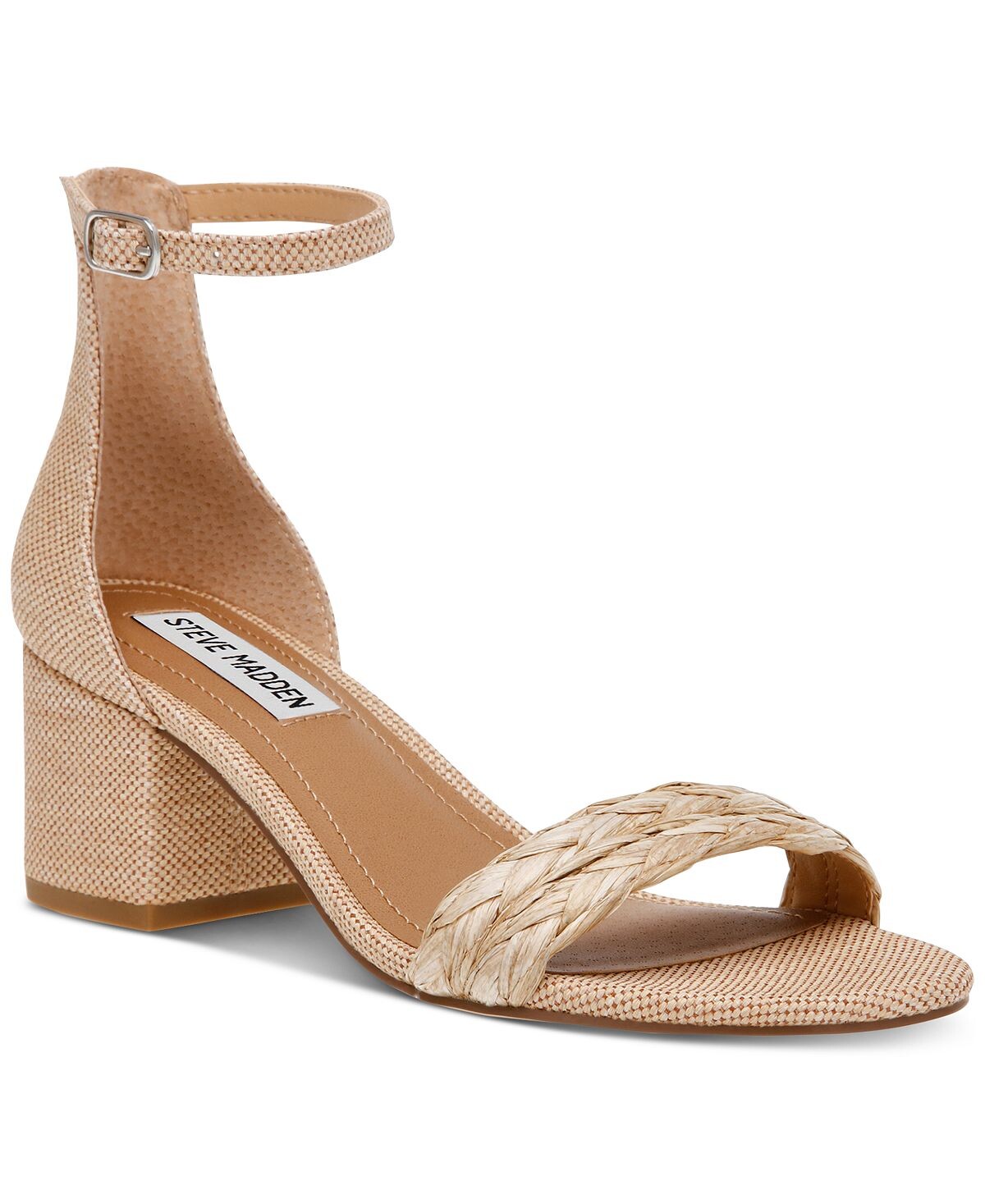 

Женские босоножки Irenee из двух частей на блочном каблуке Steve Madden