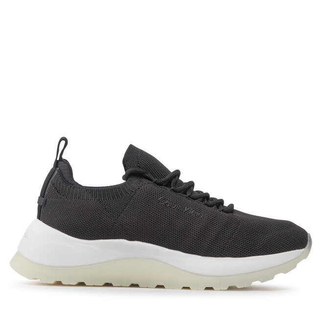 

Кроссовки Calvin Klein 2 Piece Sole Lace Up Knit HW0HW01337 Ck Black BAX, черный