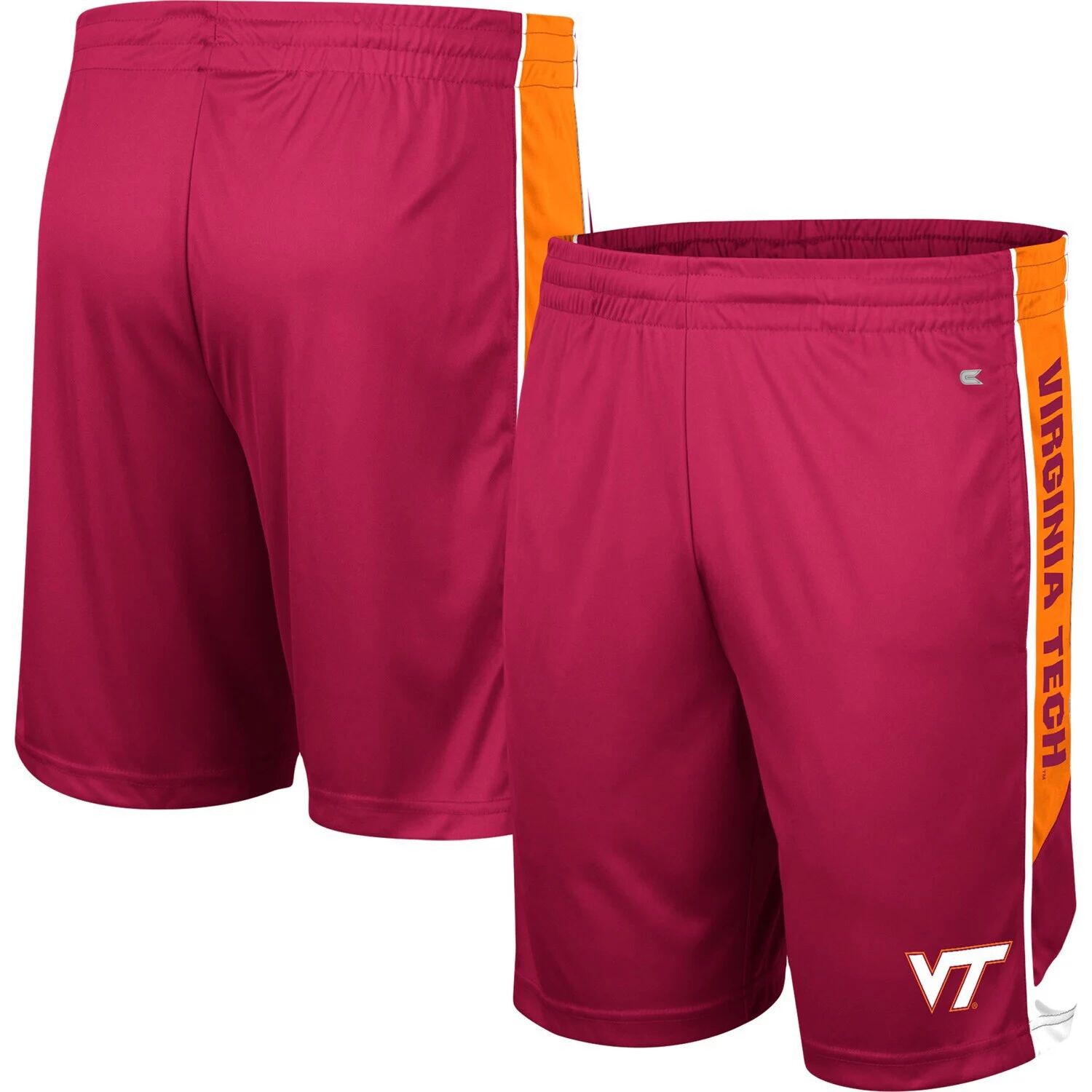 

Мужские шорты Colosseum Maroon Virginia Tech Hokies Pool Time