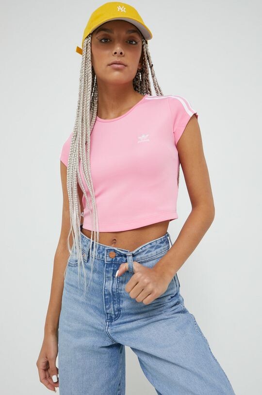 

Футболка Adidas Originals adidas Originals, розовый