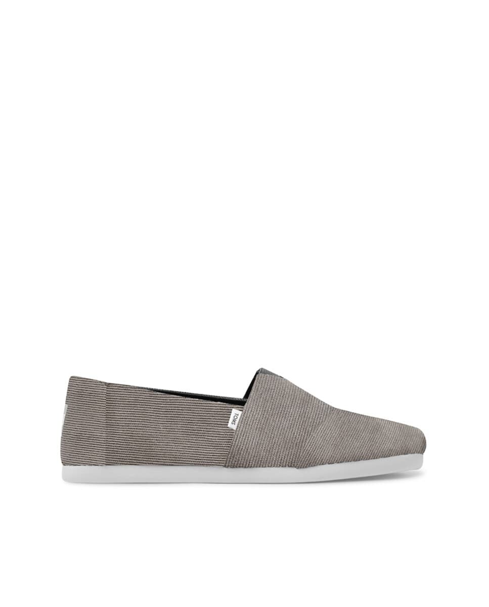 

Мужские серые эспадрильи из плотной ткани Toms, серый
