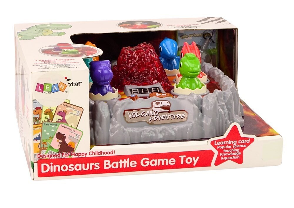 

Навыки Игра Ударает Динозавра Wac Крот Вулкан Дымные Огни Звуки Lean Toys