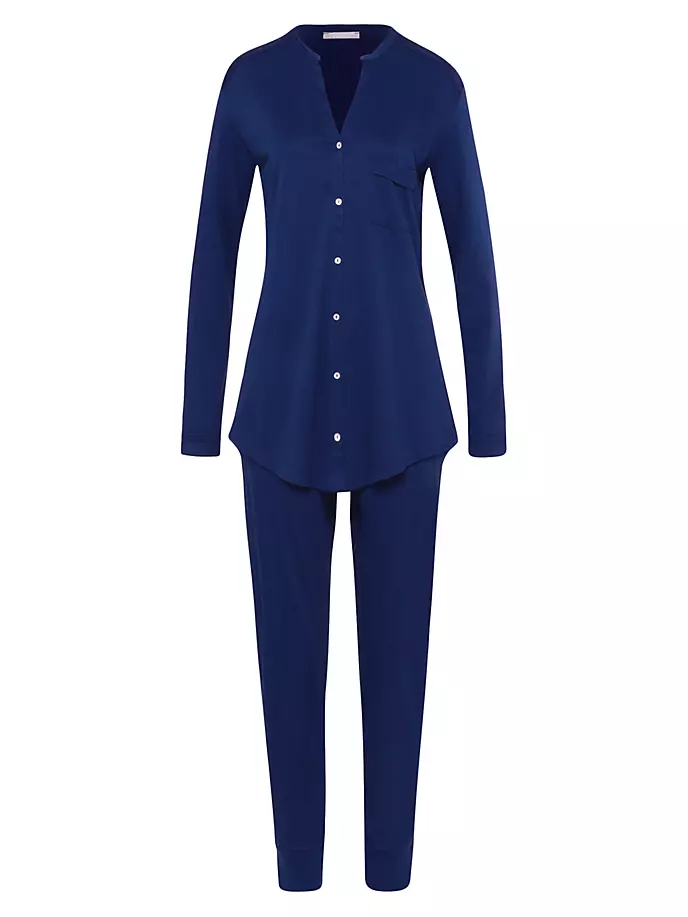 

Пижама Pure Essence Hanro, цвет deep indigo