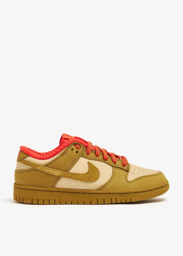 Кроссовки Nike Dunk Low, коричневый кроссовки nike dunk low athletic department picante red серый