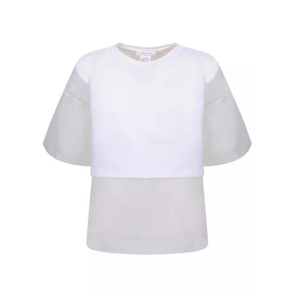 

Футболка cotton jersey t-shirt Fabiana Filippi, белый