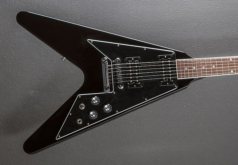 Электрогитара Gibson USA 70’s Flying V - Ebony