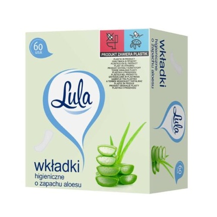Гигиенические прокладки LULA Алоэ Вера с ароматом 60шт. Stella