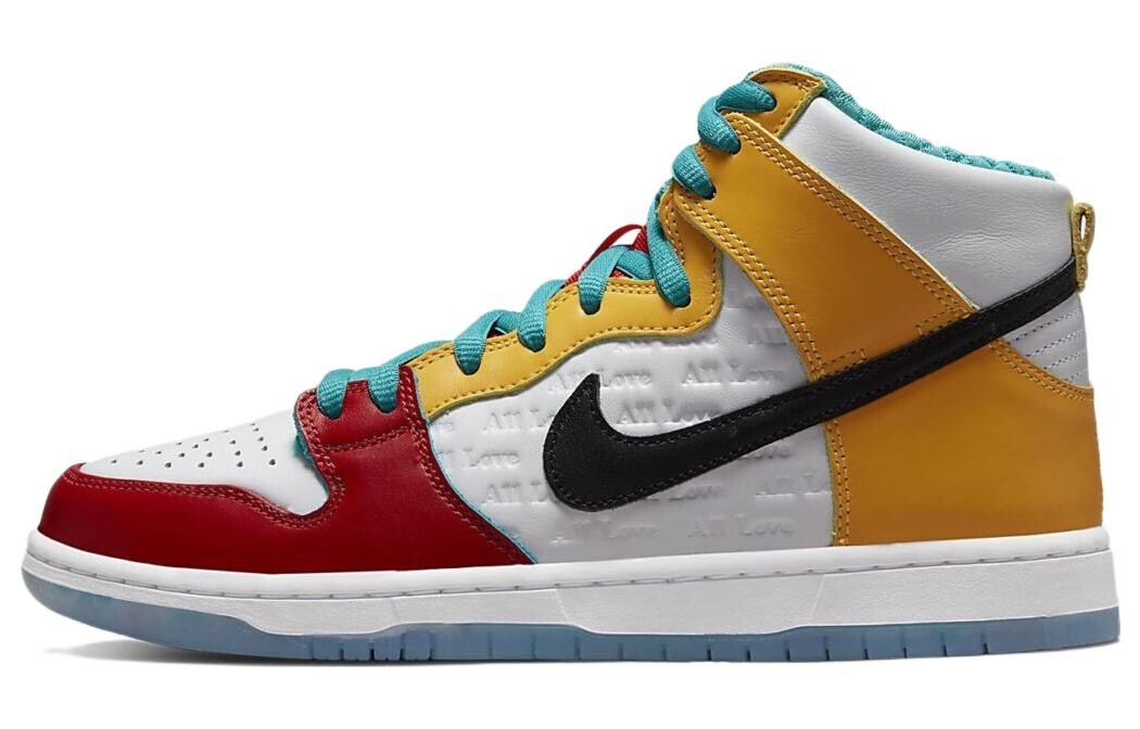 

Кроссовки Nike SB Dunk High Pro froSkate All Love, многоцветный