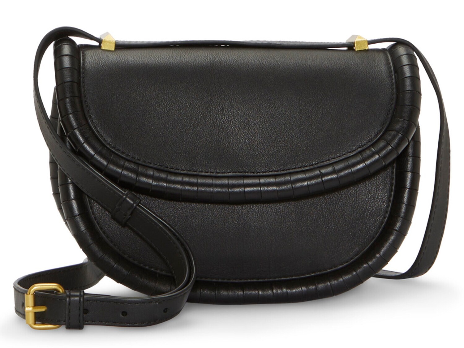 

Кожаная сумка через плечо Vince Camuto Nesch, черный