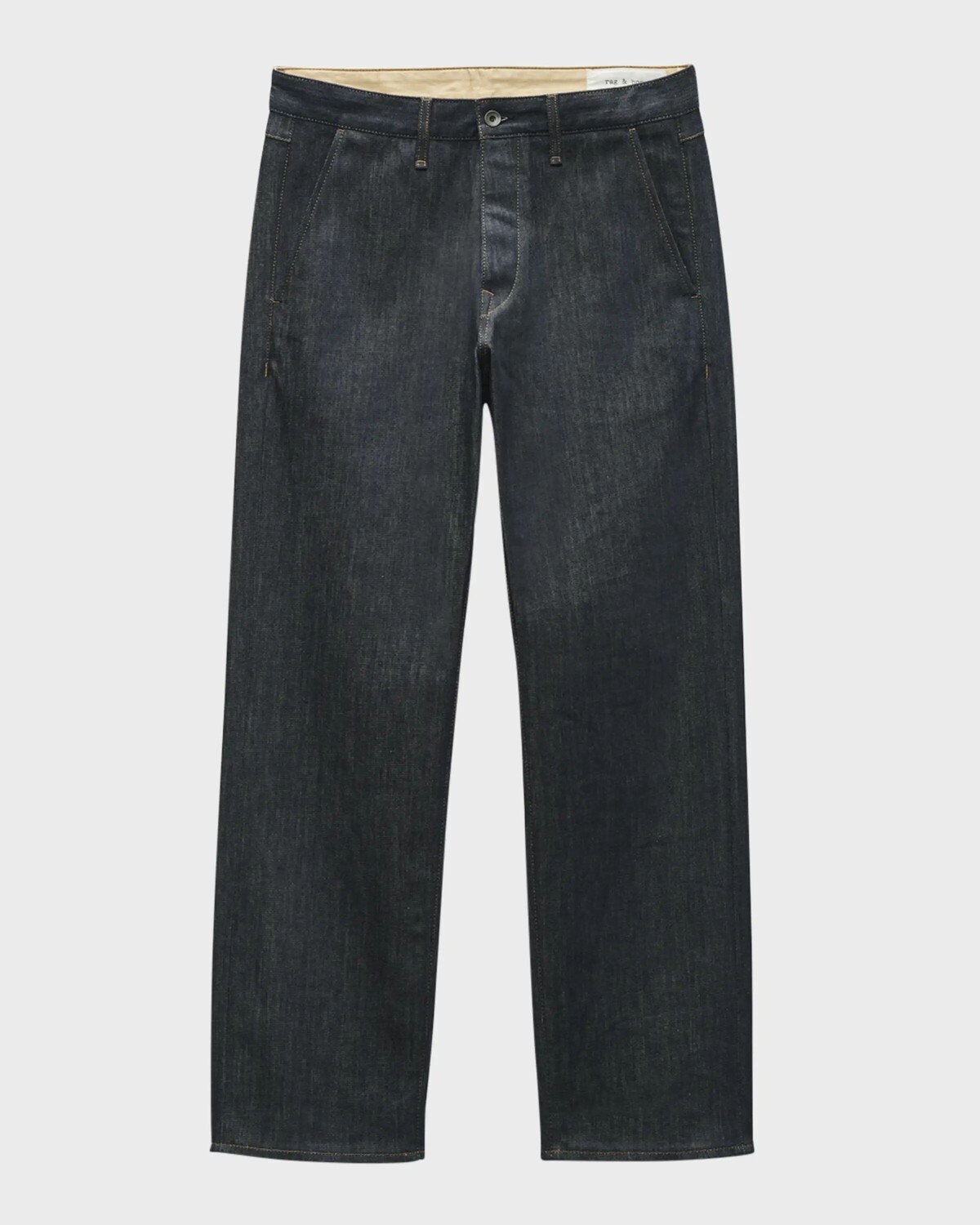 

Мужские джинсы прямого кроя RB24 из денима Rag & Bone, цвет Raw Indigo