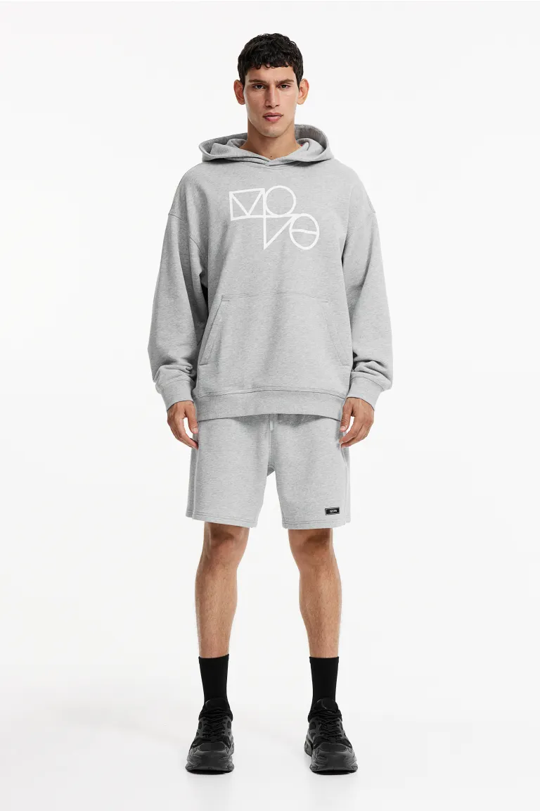 

Спортивные трикотажные шорты drymove H&M, серый