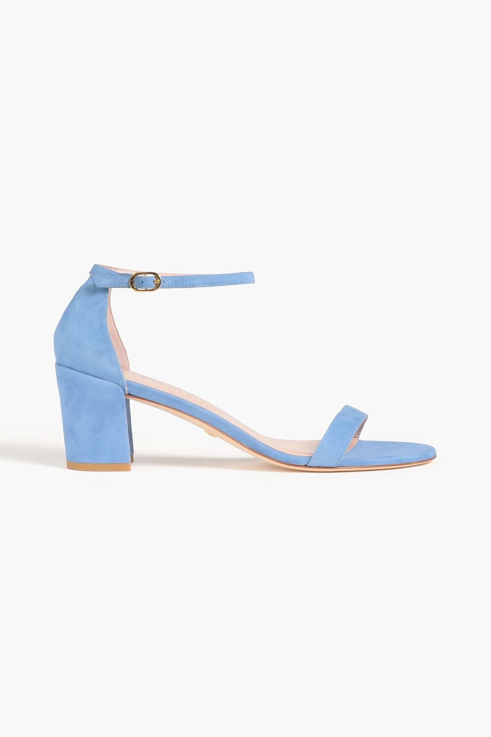

Замшевые босоножки STUART WEITZMAN, синий