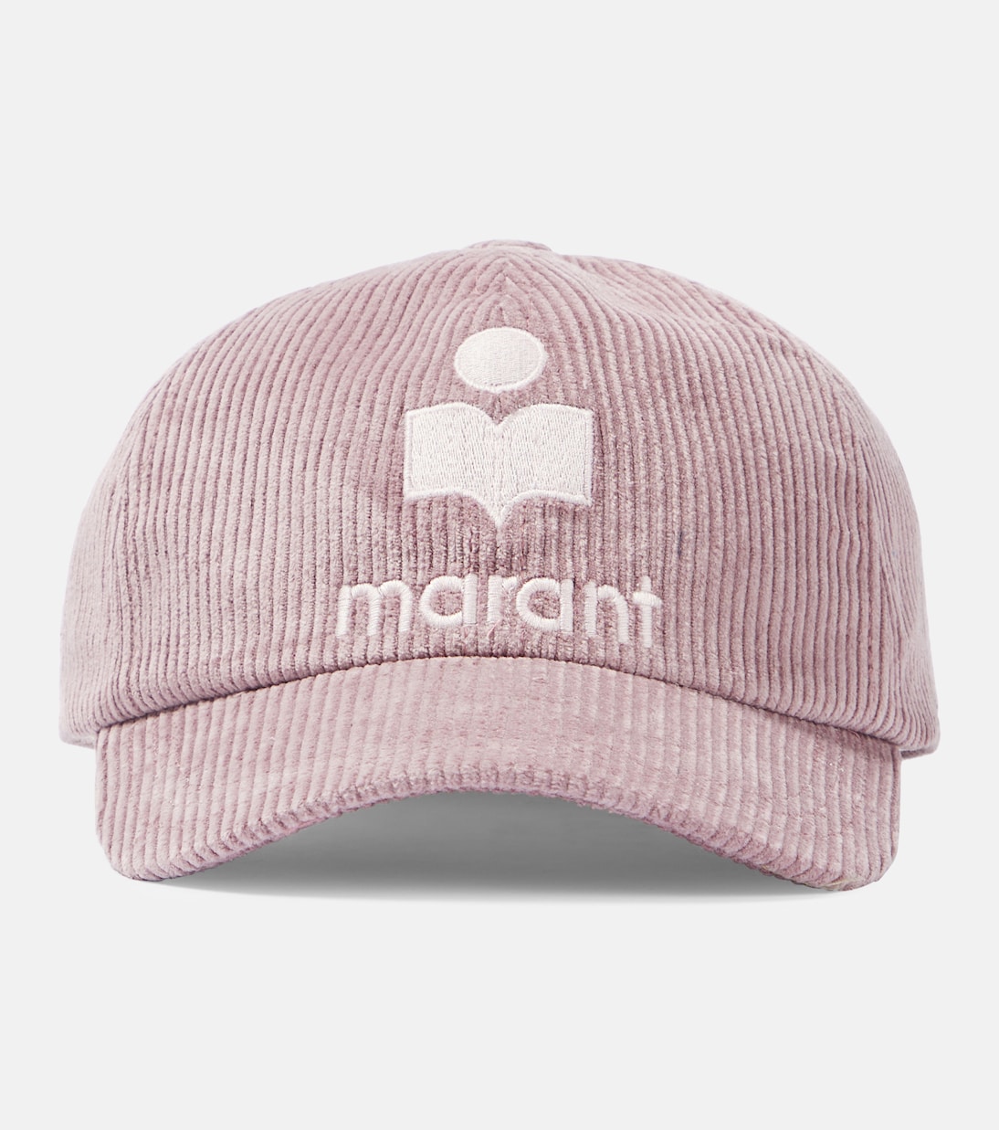 Вельветовая кепка tyron с вышивкой Isabel Marant, фиолетовый бежевая спортивная кепка tyron isabel marant