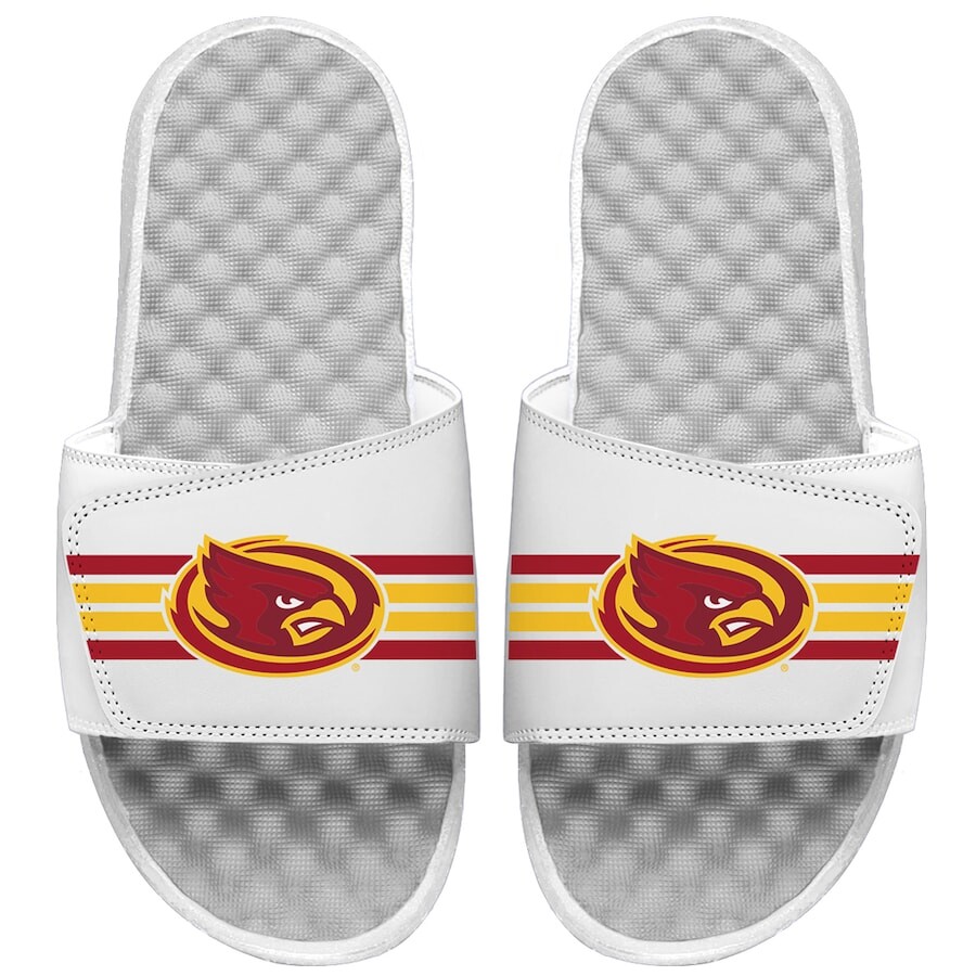 

Шлепанцы ISlide Iowa State Cyclones, белый