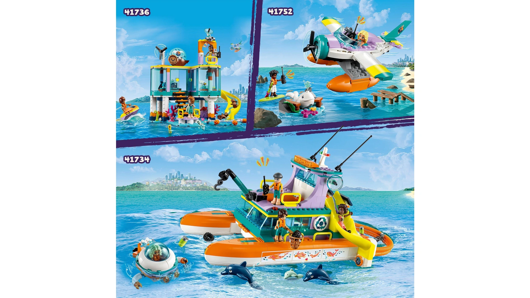 Lego Friends Морской спасательный самолет, игрушки-самолеты и мини-куклы –  заказать с доставкой из-за рубежа через онлайн-сервис «CDEK.Shopping»