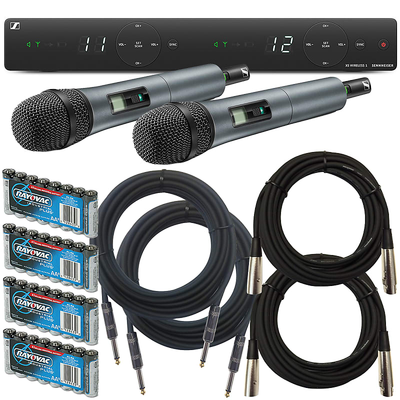 Микрофонная система Sennheiser XSW 1-835-DUAL-A беспроводная система sennheiser xsw 1 825 dual