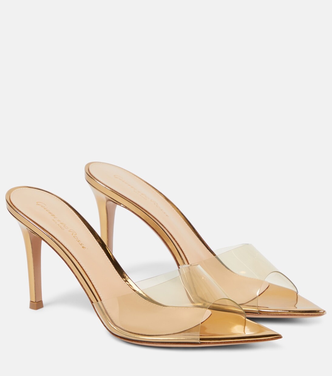 

Туфли-лодочки elle 85 из тпу Gianvito Rossi, коричневый