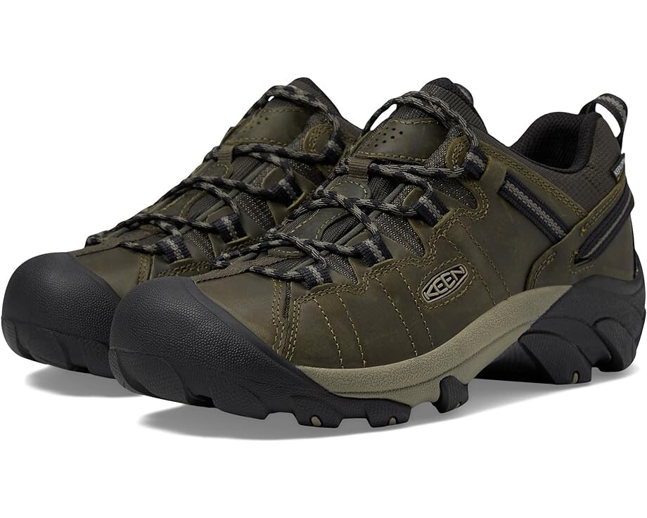 

Походные ботинки KEEN Targhee II Waterproof, цвет Dark Olive/Plaza Taupe