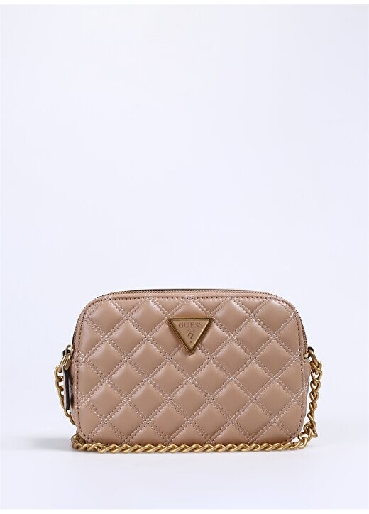 

Бежевая женская сумка через плечо размером 13X8x20 см HWQA8748140-BEI Guess, бежевый