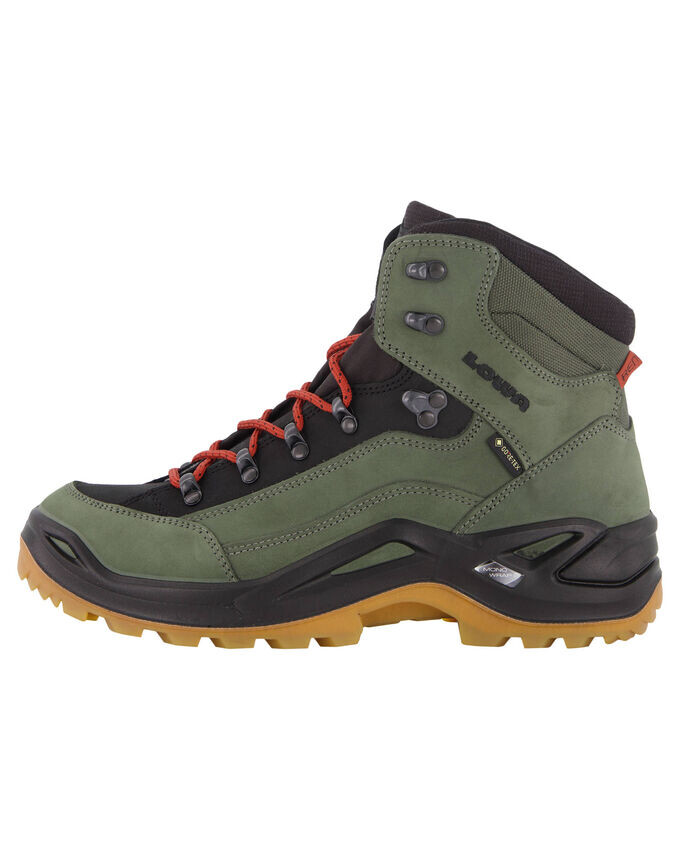 

Кроссовки Renegade GTX Mid Lowa, зеленый