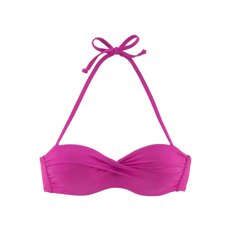 peak топ йога для женщин цвет rosa s.Oliver Beachwear топ бикини-бандо »Испания« для женщин, цвет rosa