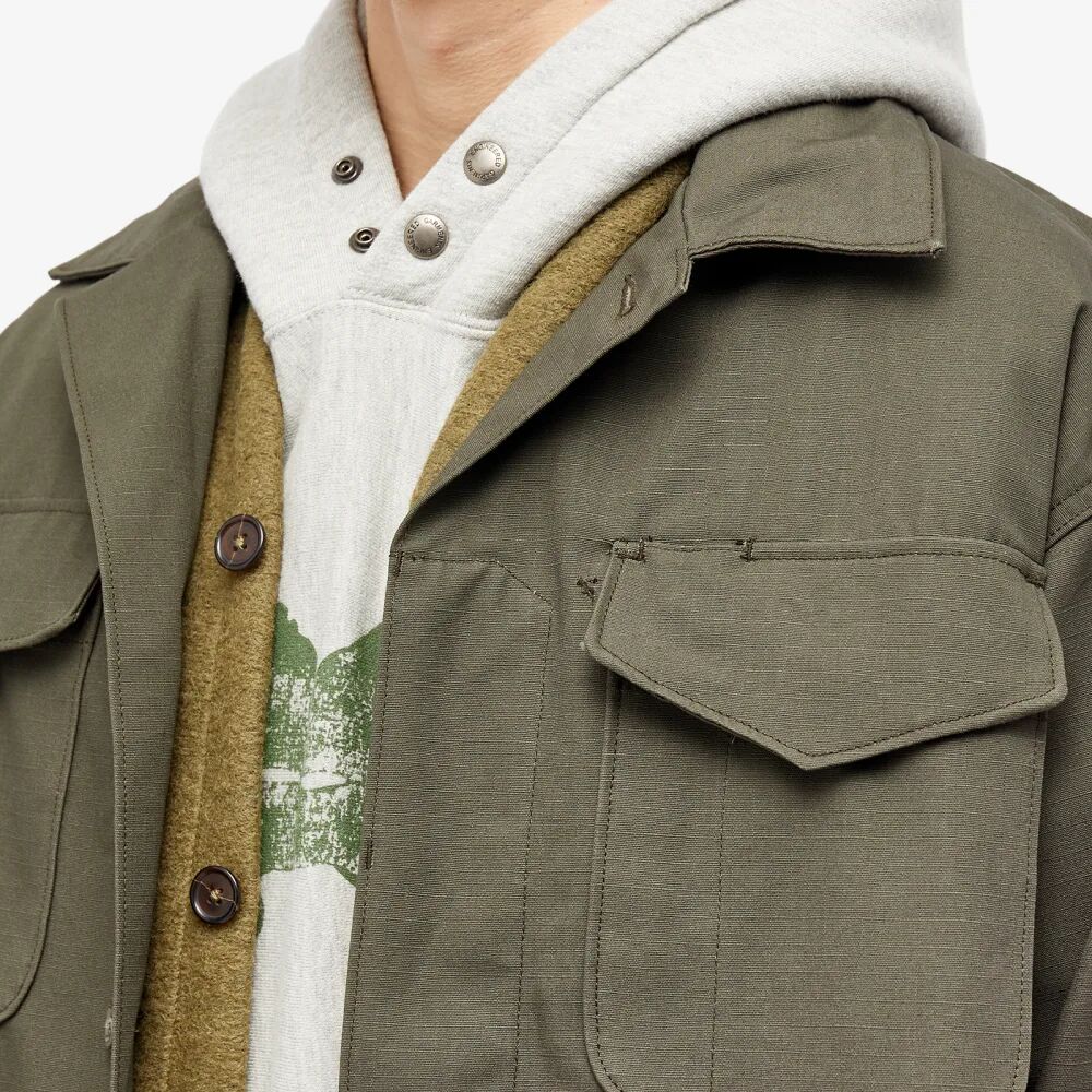 Тяжелая универсальная куртка Engineered Garments, зеленый