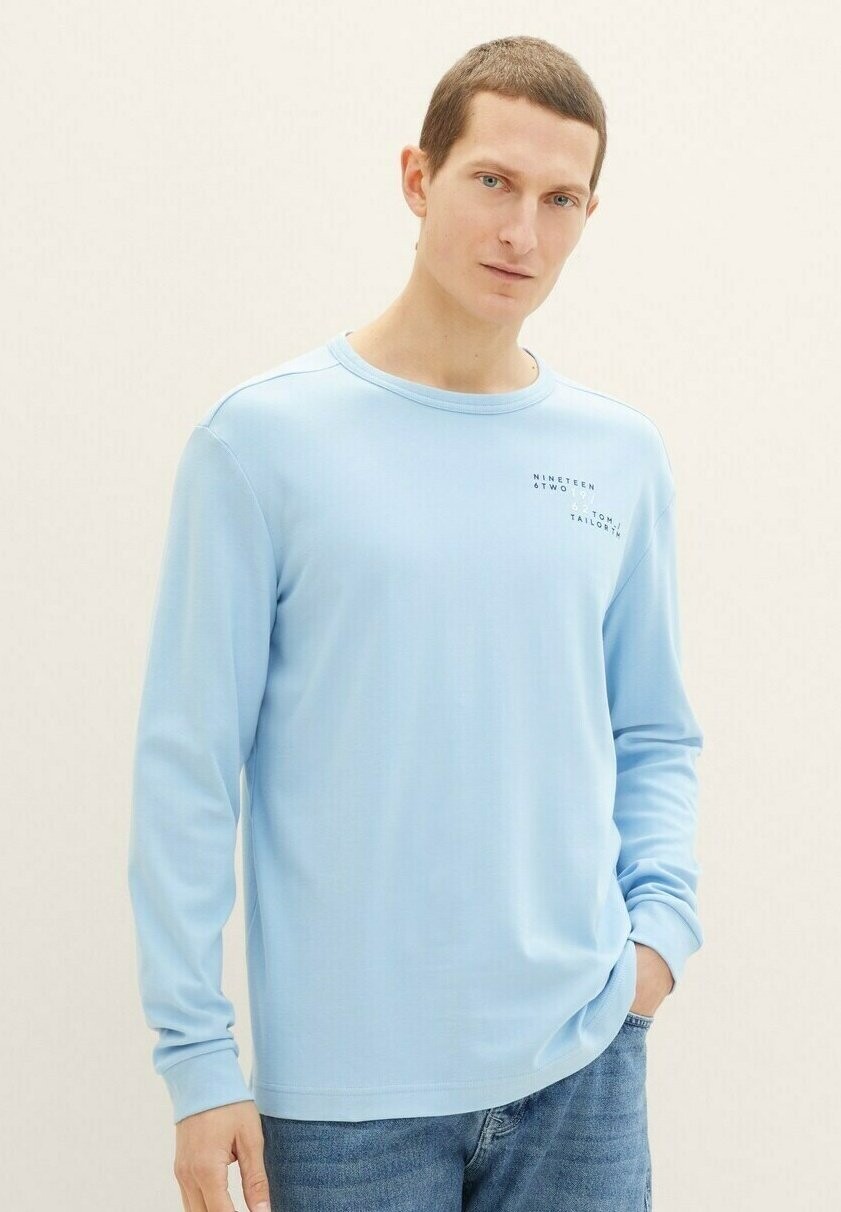 

Рубашка с длинным рукавом TOM TAILOR, цвет washed out middle blue
