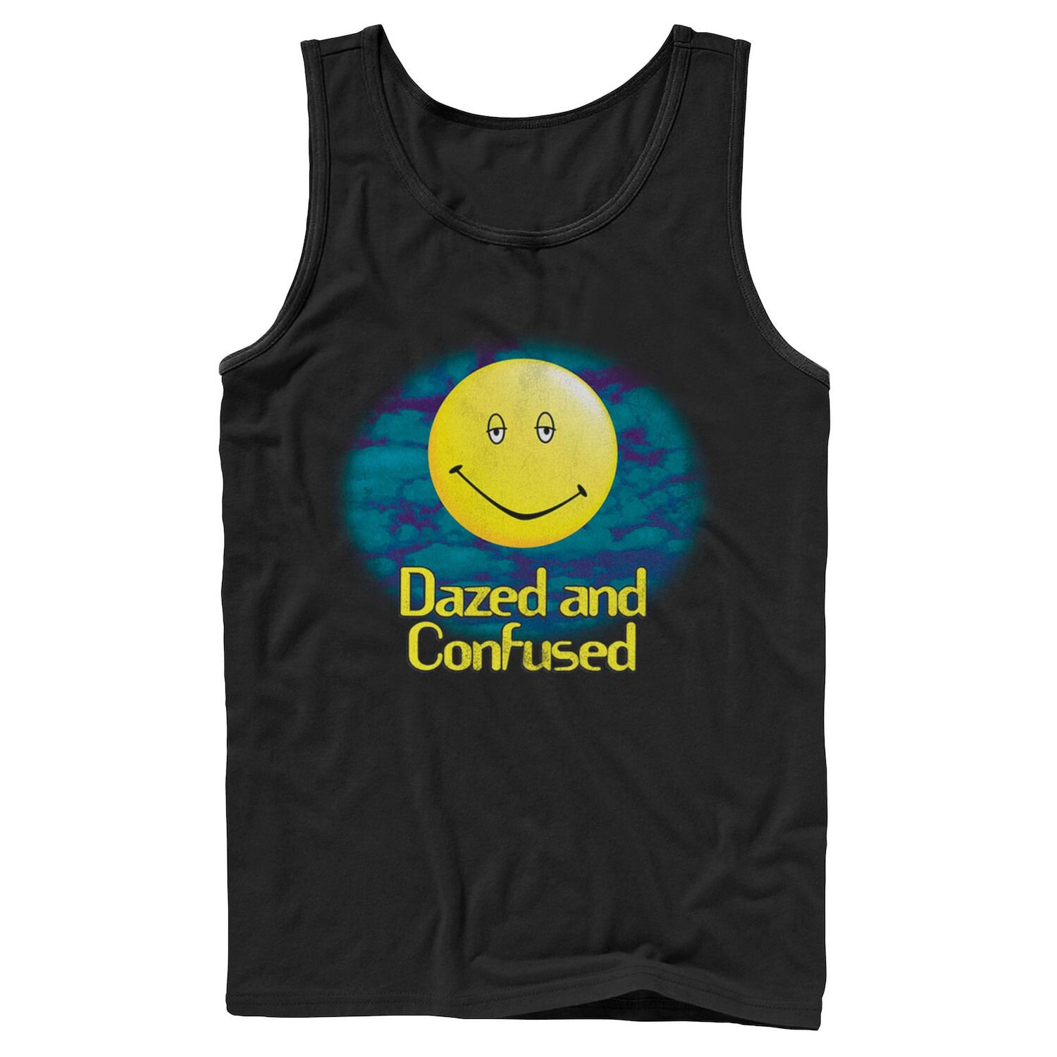 

Мужская желтая майка с логотипом Dazed and Confused Smiley Haze Licensed Character