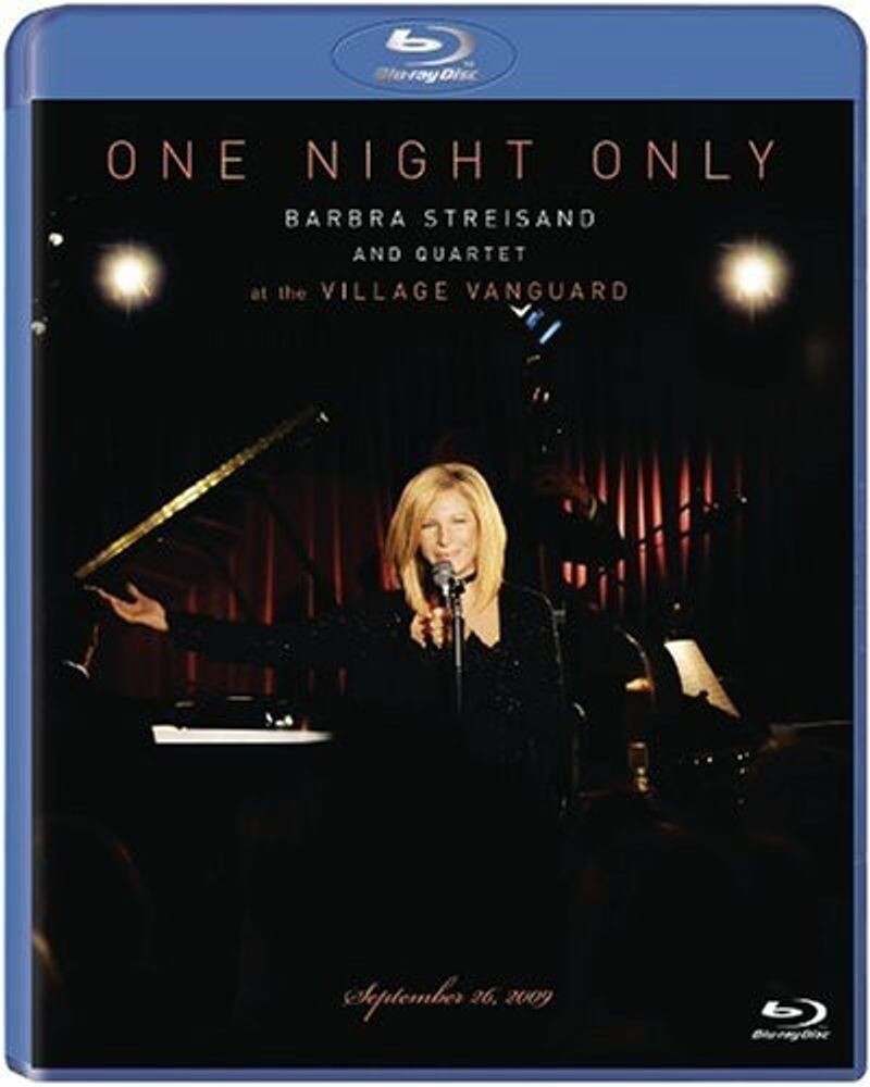 

Диск Blu-ray One Night Only: Barbra Streisand and Quartet at the Village Vanguard