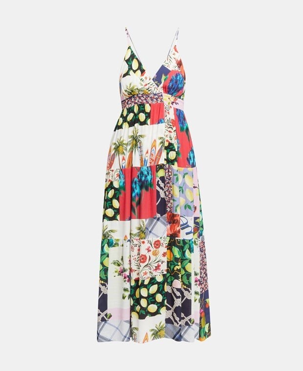 

Длинное платье Desigual, естественный