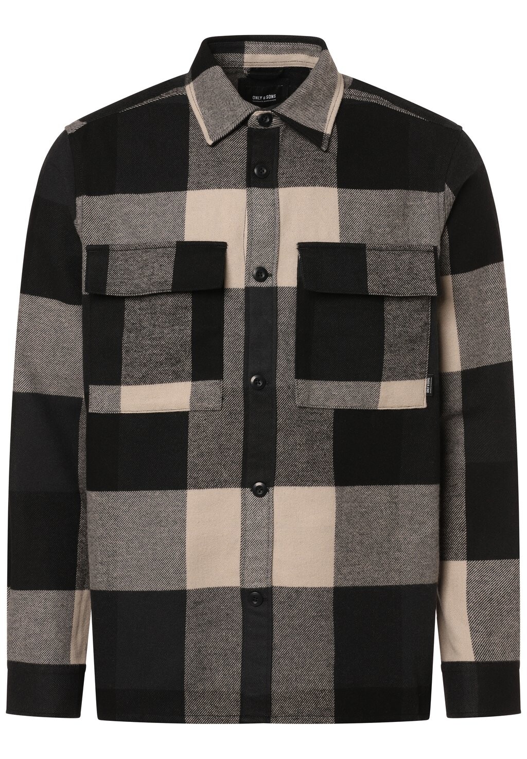 

Рубашка ONSRONNY LIFE LS OVR CHECK Only & Sons, цвет dark navy