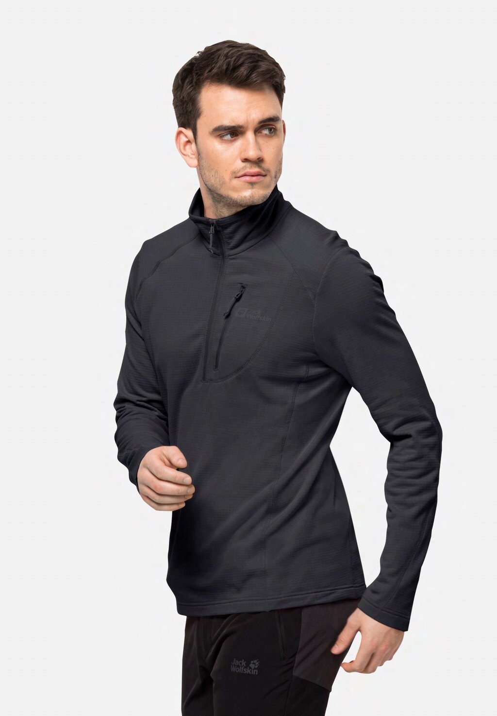 

Толстовка KOLBENBERG HZ Jack Wolfskin, цвет black