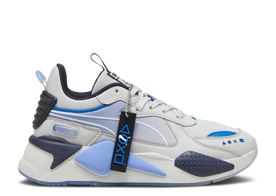 

Кроссовки Puma Playstation X Rs-X Big Kid 'Glacial Grey', серый