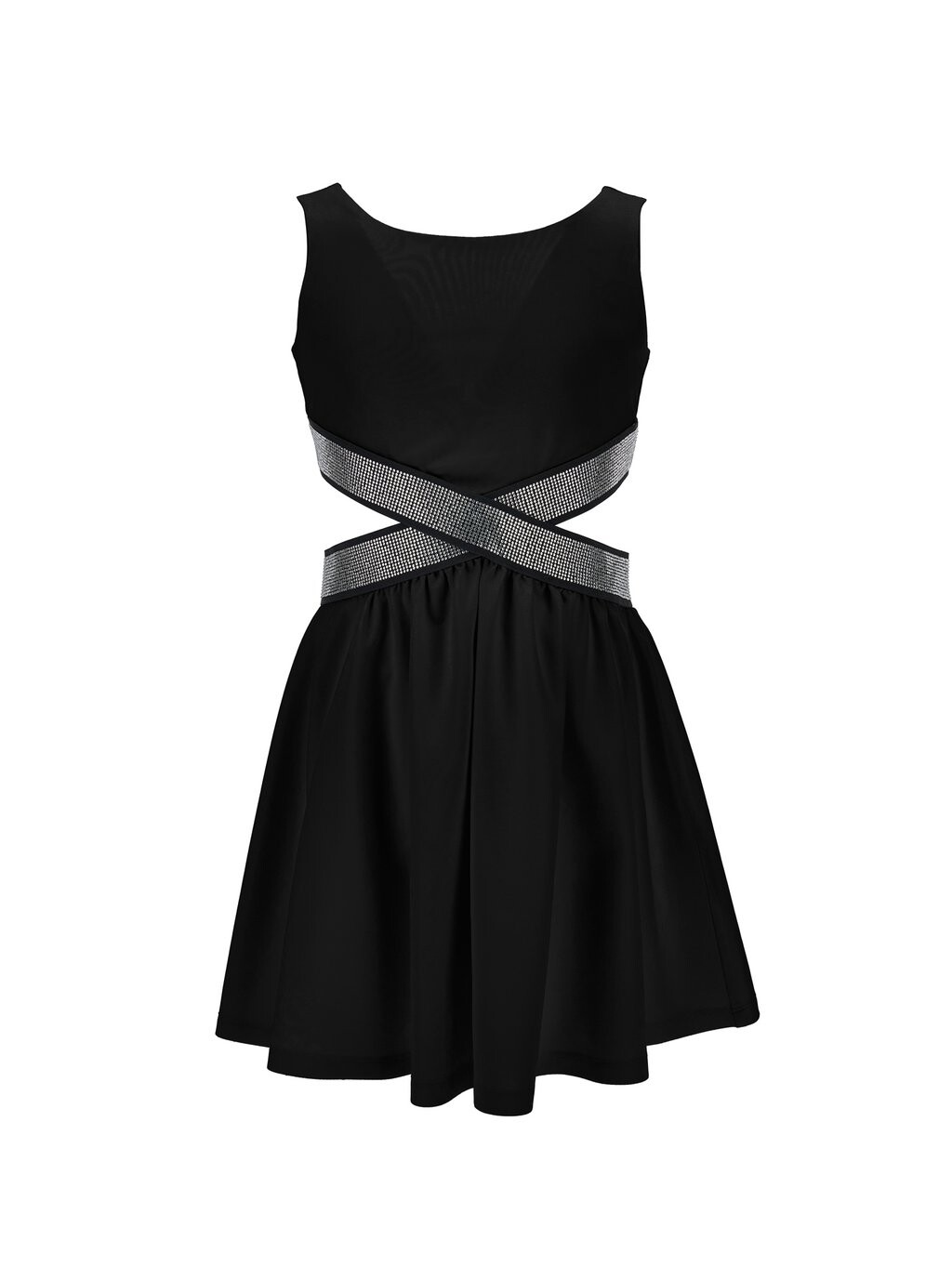 

Платье из джерси ABITO CUT OUT Monnalisa, цвет black
