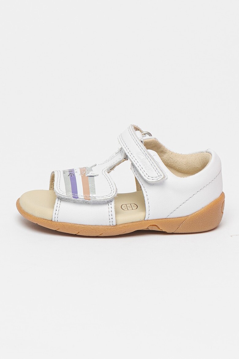 

Кожаные сандалии с принтом Zora Beat Clarks, белый