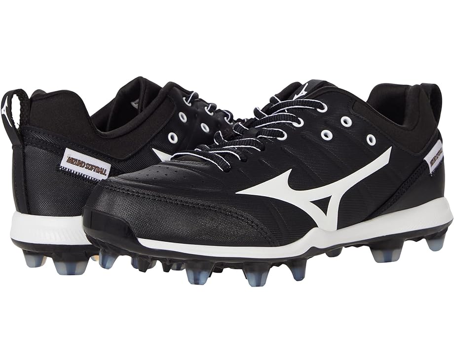 

Кроссовки Mizuno 9 Spike Advanced Finch Elite 5 TPU Molded Softball Cleat, черный/белый