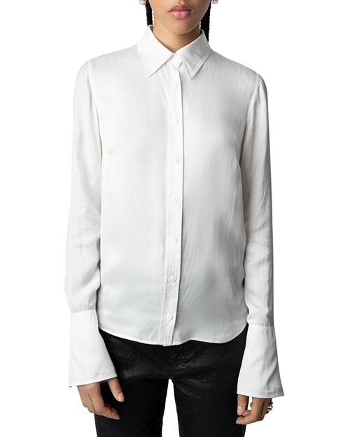 

Рубашка на пуговицах Tasko спереди Zadig & Voltaire, цвет White