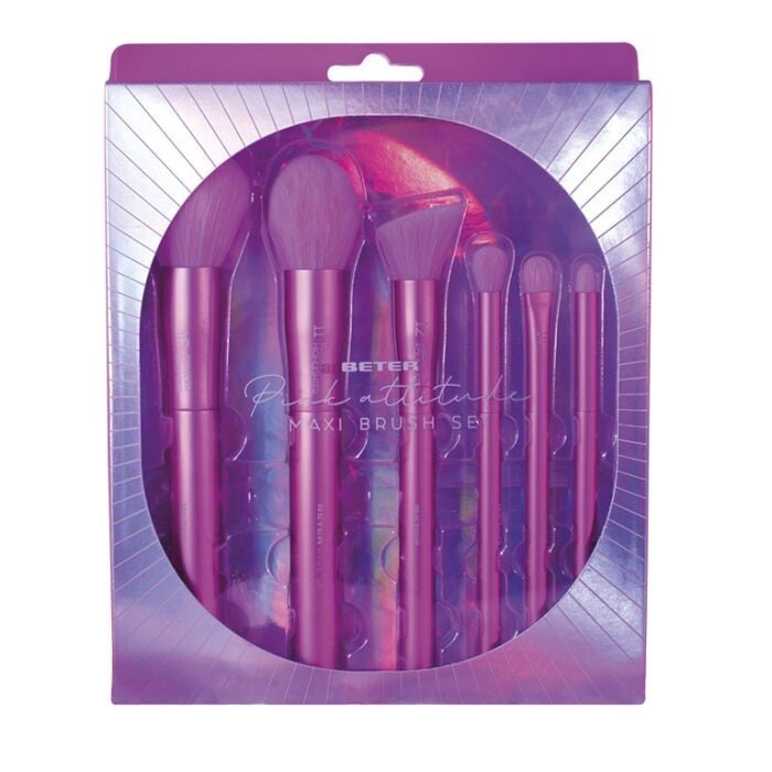 

Набор косметики Pink Attitude Set Brochas de Maquillaje Beter, Set 6 productos