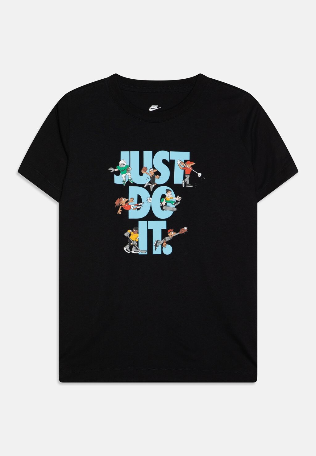 

Футболка с принтом Tee Multi Sport Unisex Nike, черный