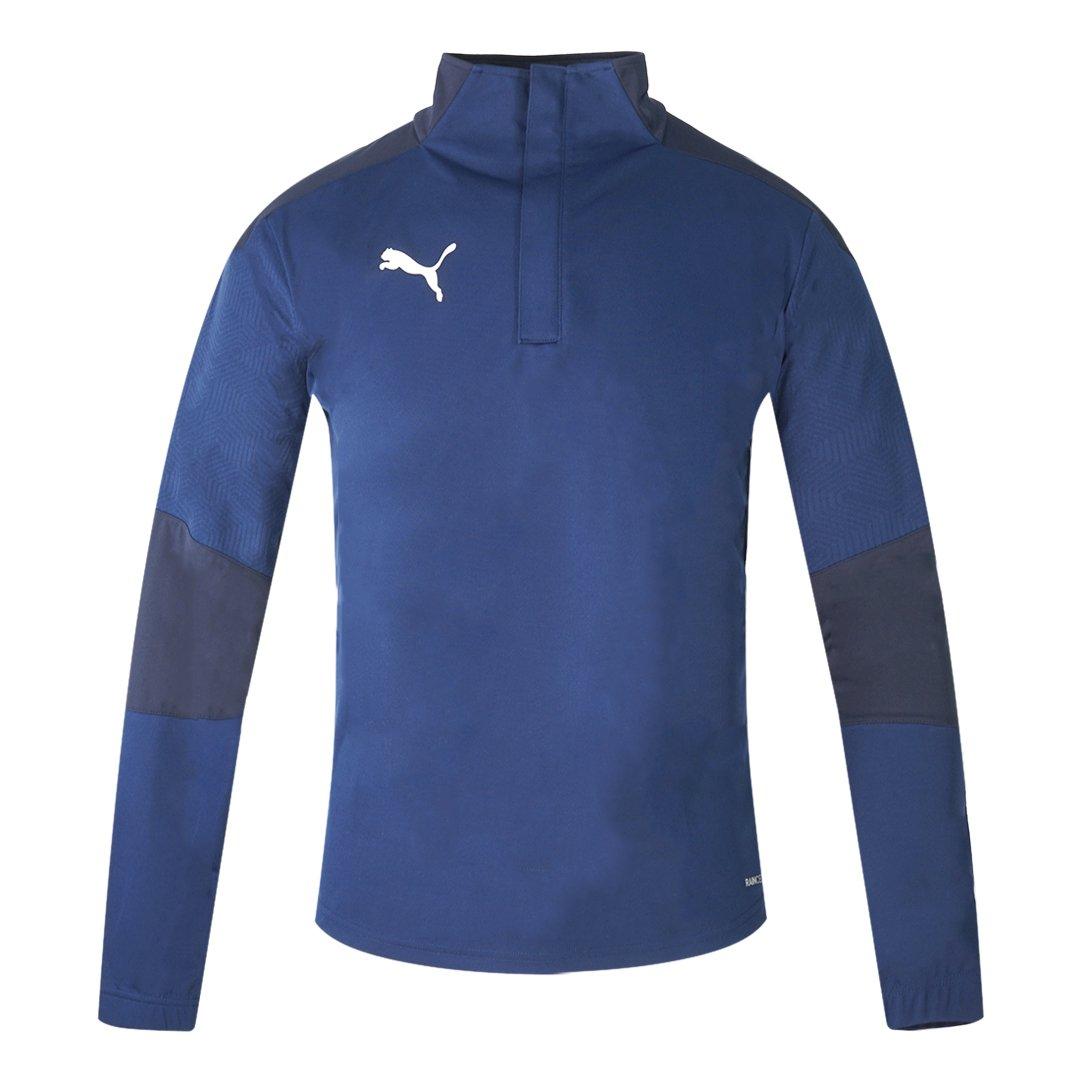 Синяя куртка Raincell для тренировок Team Final 21 Puma, синий цена и фото